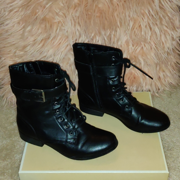Style & Co. Shoes Tie Up Ankle Boots Poshmark